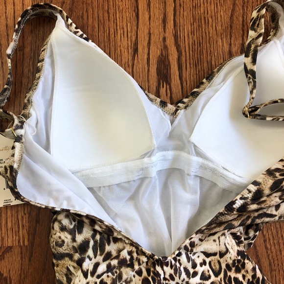 NWT Gottex Leopard One Piece Swimsuit - Picture 6 of 8